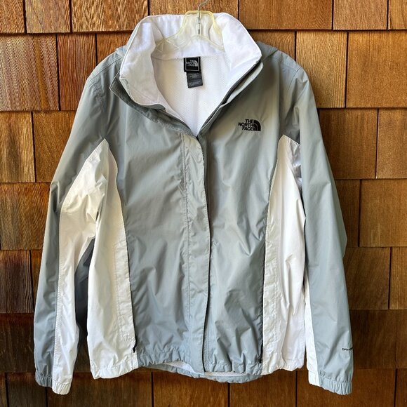 Like New The North Face Waterproof HyVent Hooded Hiking Jacket - Women's X-Large - Picture 2 of 14